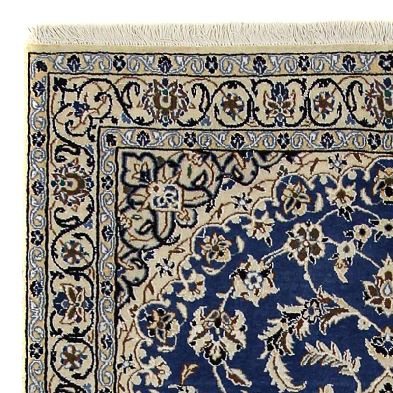 Tapis persan - Nain - Royal - 172 x 114 cm - bleu