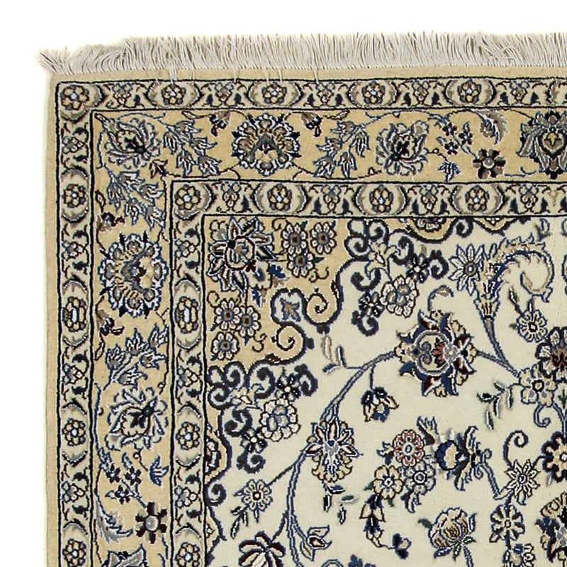 Tapis persan - Nain - Royal - 211 x 133 cm - beige