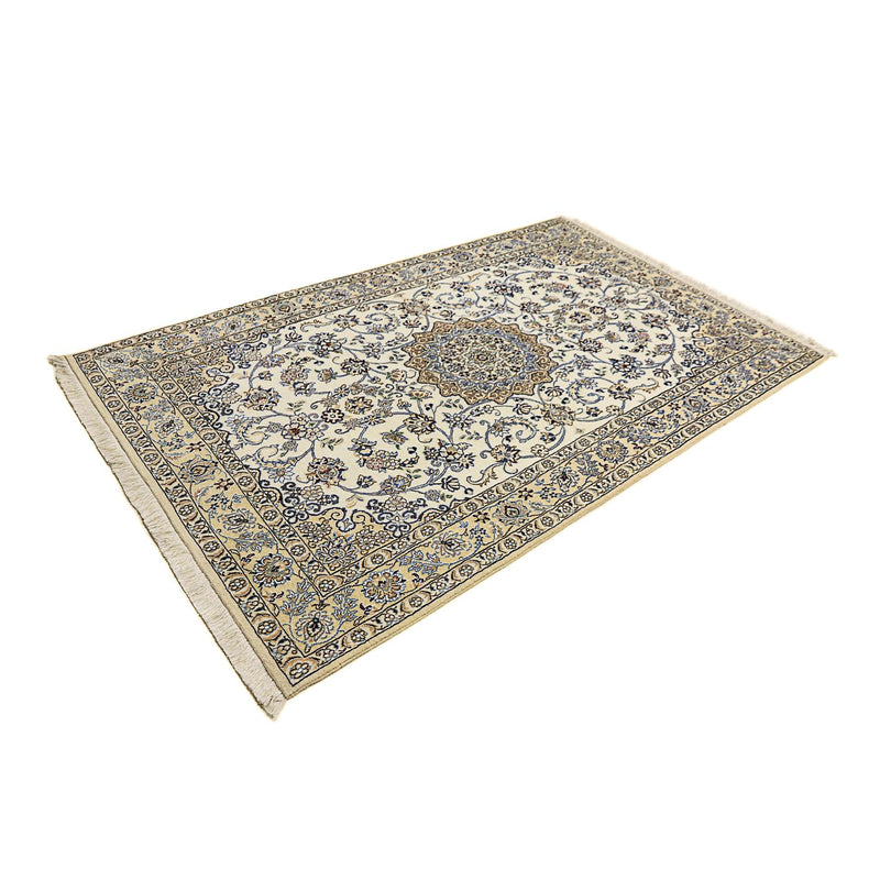 Tapis persan - Nain - Royal - 211 x 133 cm - beige
