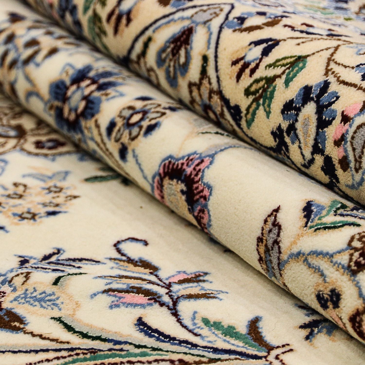 Tapis persan - Nain - Royal - 310 x 198 cm - beige