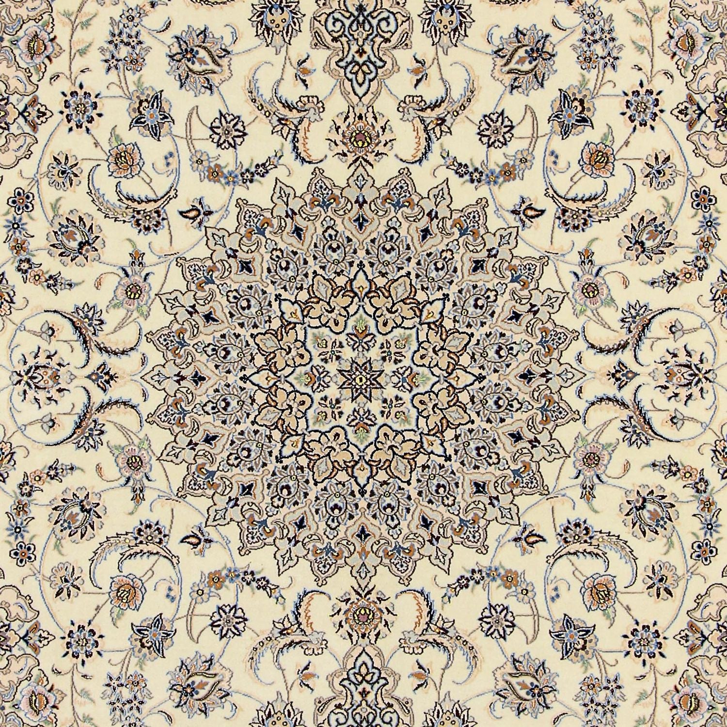 Tapis persan - Nain - Royal - 360 x 260 cm - beige