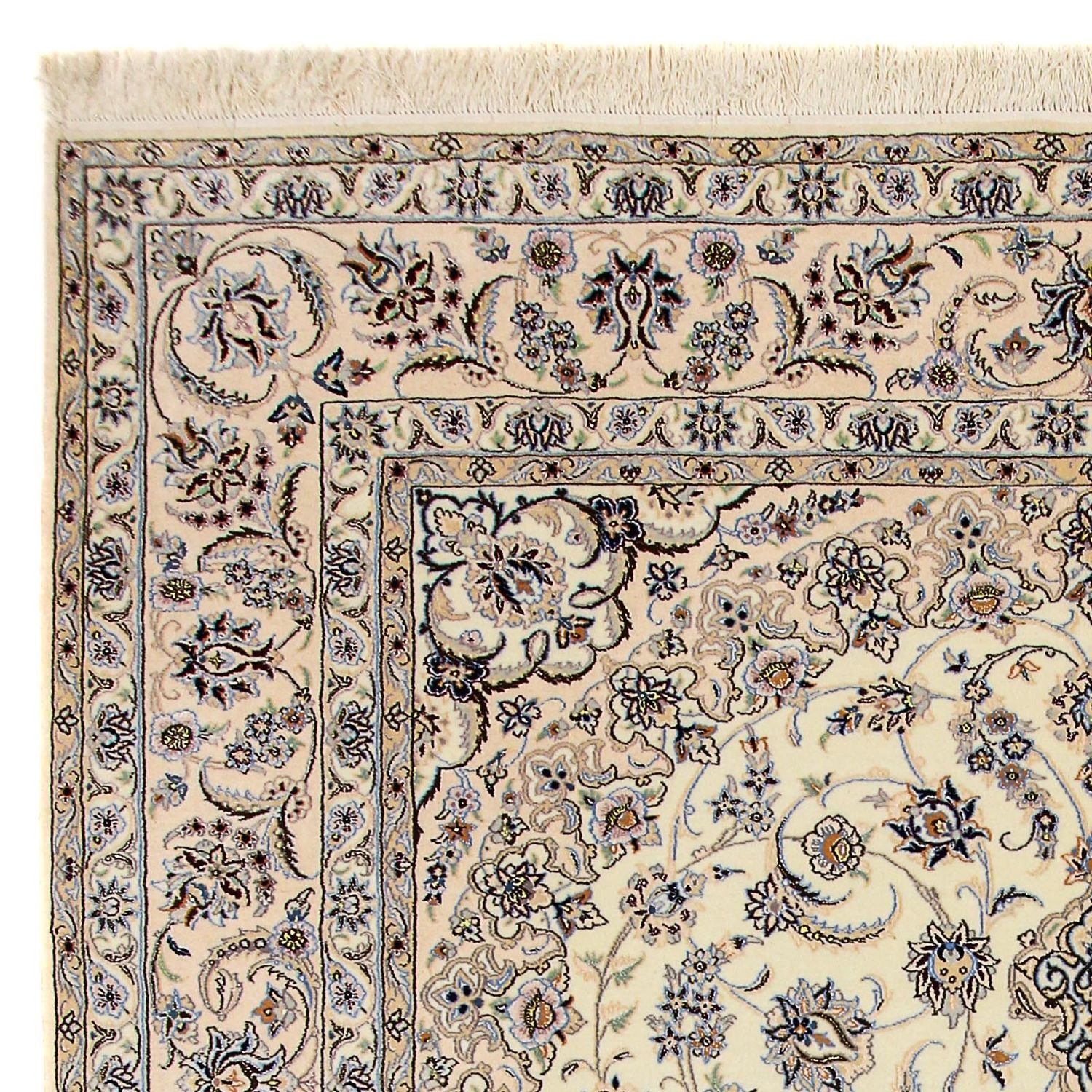 Tapis persan - Nain - Royal - 360 x 260 cm - beige