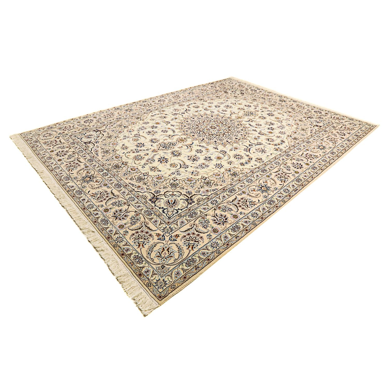 Tapis persan - Nain - Royal - 360 x 260 cm - beige