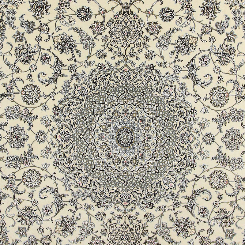 Tapis persan - Nain - Royal - 414 x 308 cm - beige