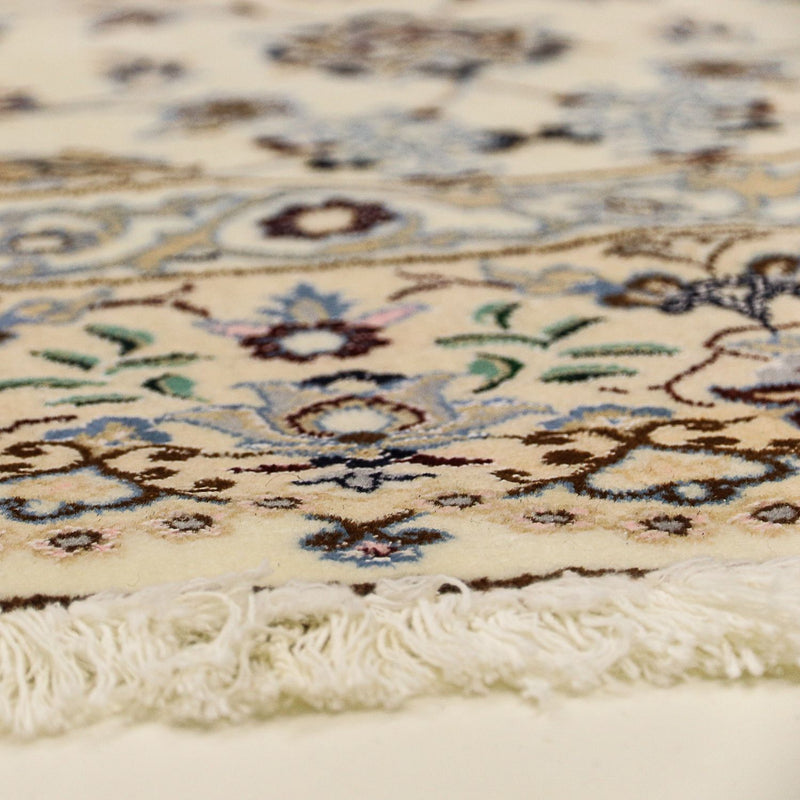 Tapis persan - Nain - Royal ronde  - 200 x 200 cm - beige