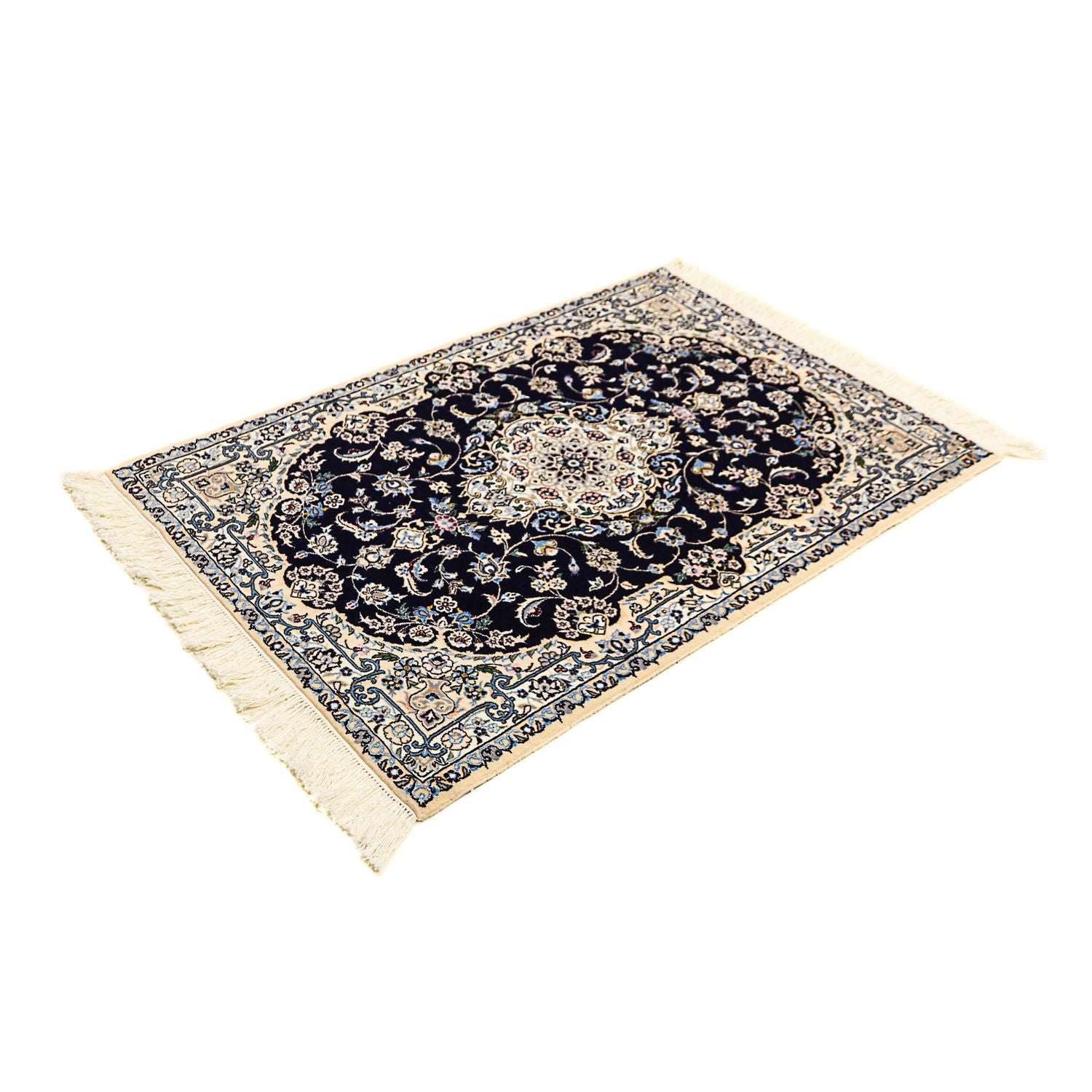 Perserteppich - Nain - Premium 123 x 83 cm Teppichbrücke