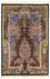 Tapis en soie - Ghom soie - Premium - 197 x 128 cm - bleu foncé