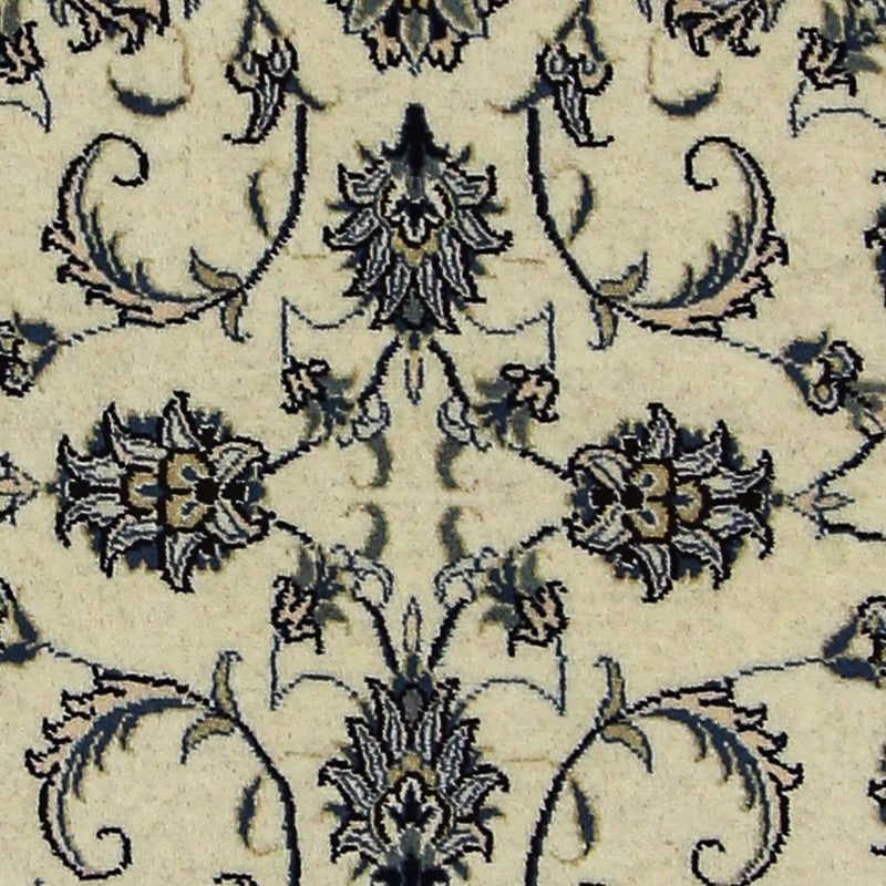 Tapis de couloir Tapis persan - Nain - 253 x 80 cm - beige