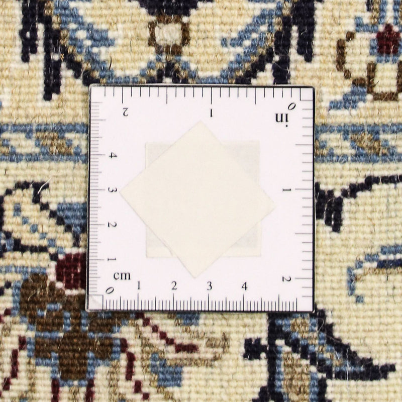 Tapis persan - Nain - 205 x 143 cm - bleu foncé