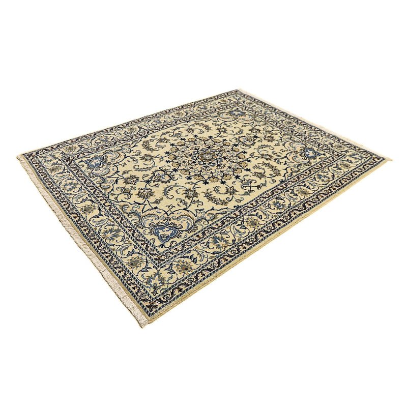 Tapis persan - Nain - 196 x 150 cm - beige