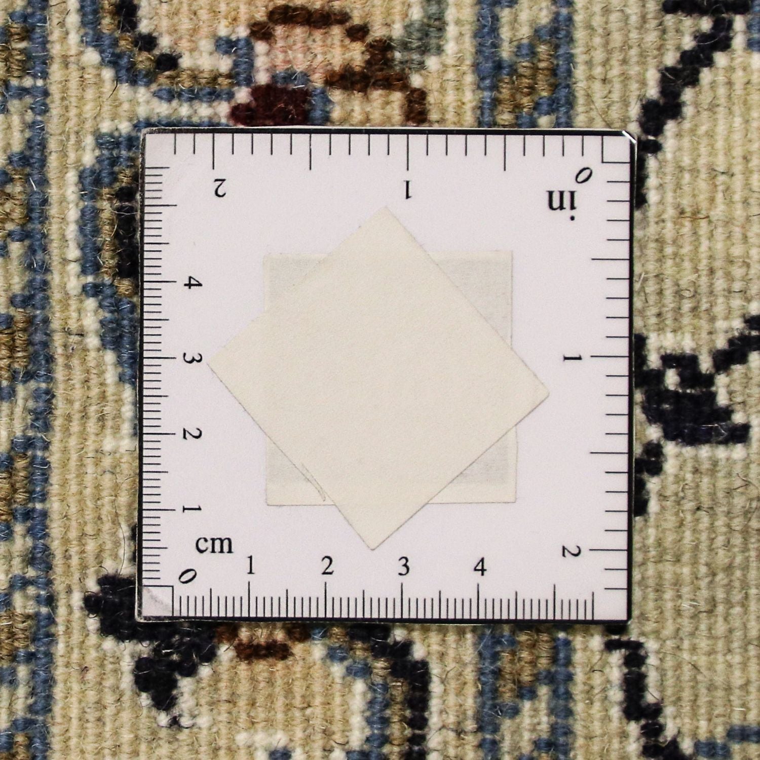 Tapis persan - Nain - 193 x 153 cm - vert foncé