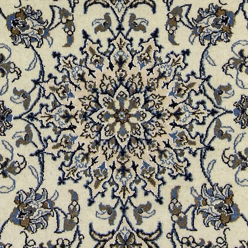 Tapis persan - Nain - 197 x 147 cm - beige