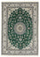 Tapis persan - Nain - 286 x 200 cm - vert foncé