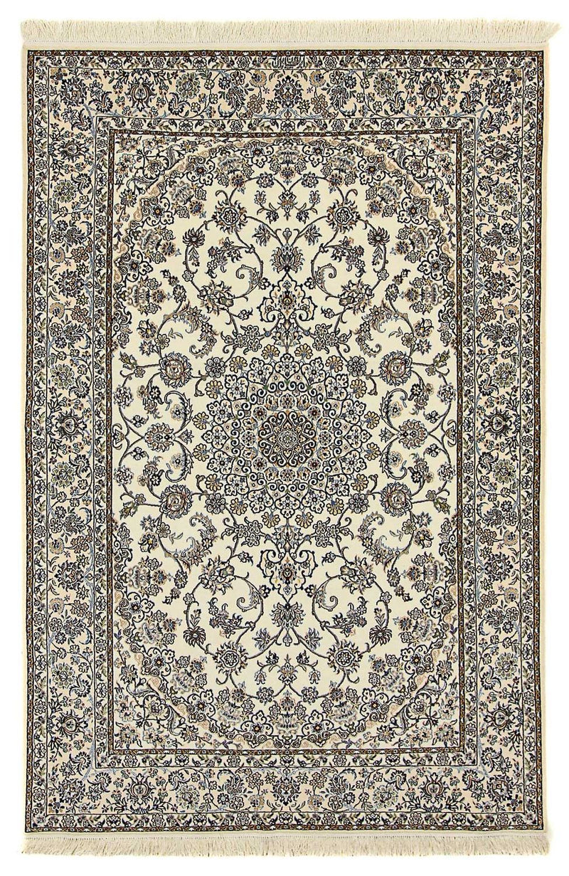 Tapis persan - Nain - Premium - 240 x 160 cm - beige