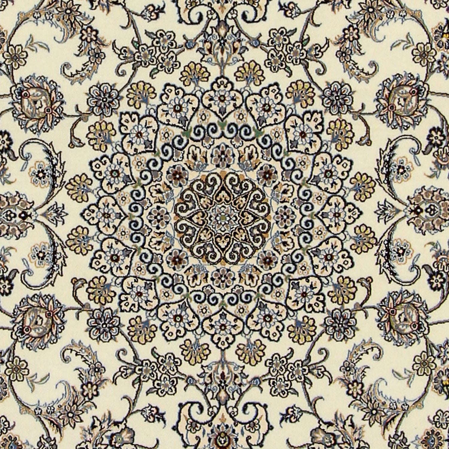 Tapis persan - Nain - Premium - 240 x 160 cm - beige