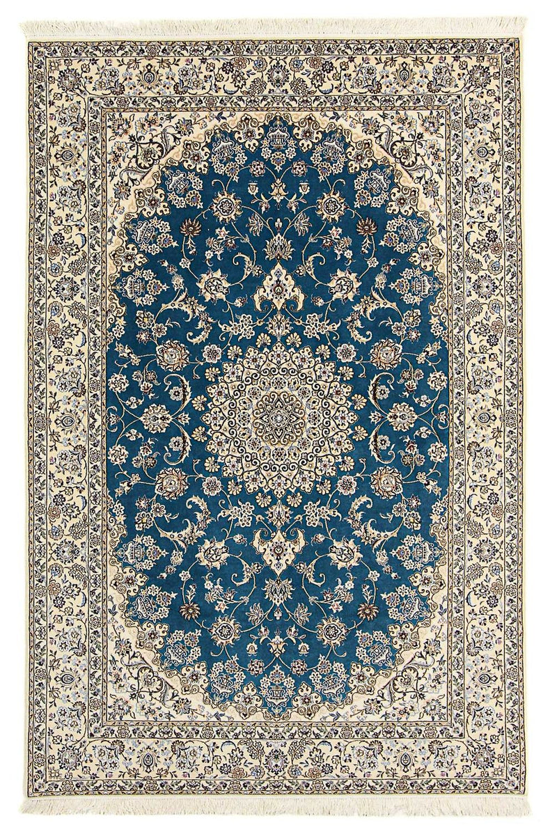 Tapis persan - Nain - Premium - 236 x 154 cm - bleu
