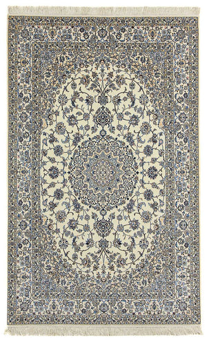 Tapis persan - Nain - Premium - 255 x 160 cm - beige
