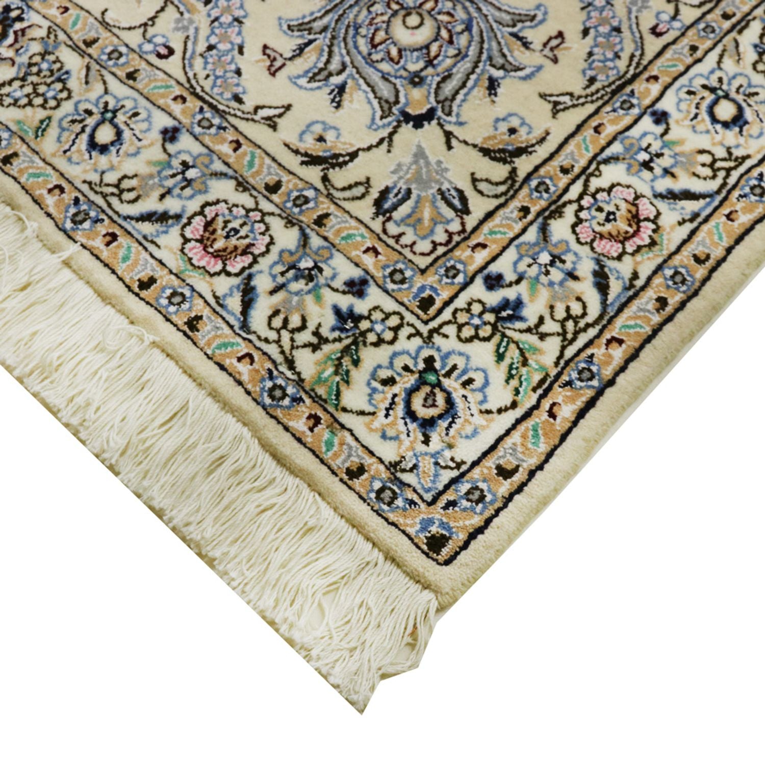 Tapis persan - Nain - Royal - 415 x 300 cm - crème