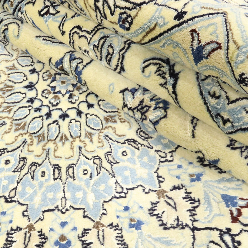 Tapis persan - Nain - Royal - 393 x 303 cm - crème
