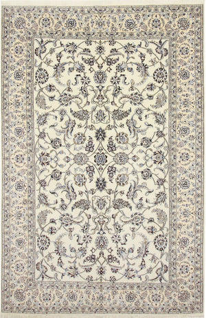 Tapis persan - Nain - Royal - 308 x 204 cm - crème