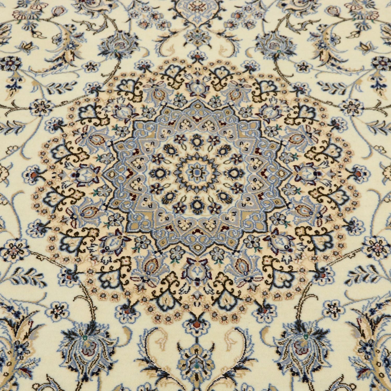 Tapis persan - Nain - Royal - 305 x 205 cm - crème