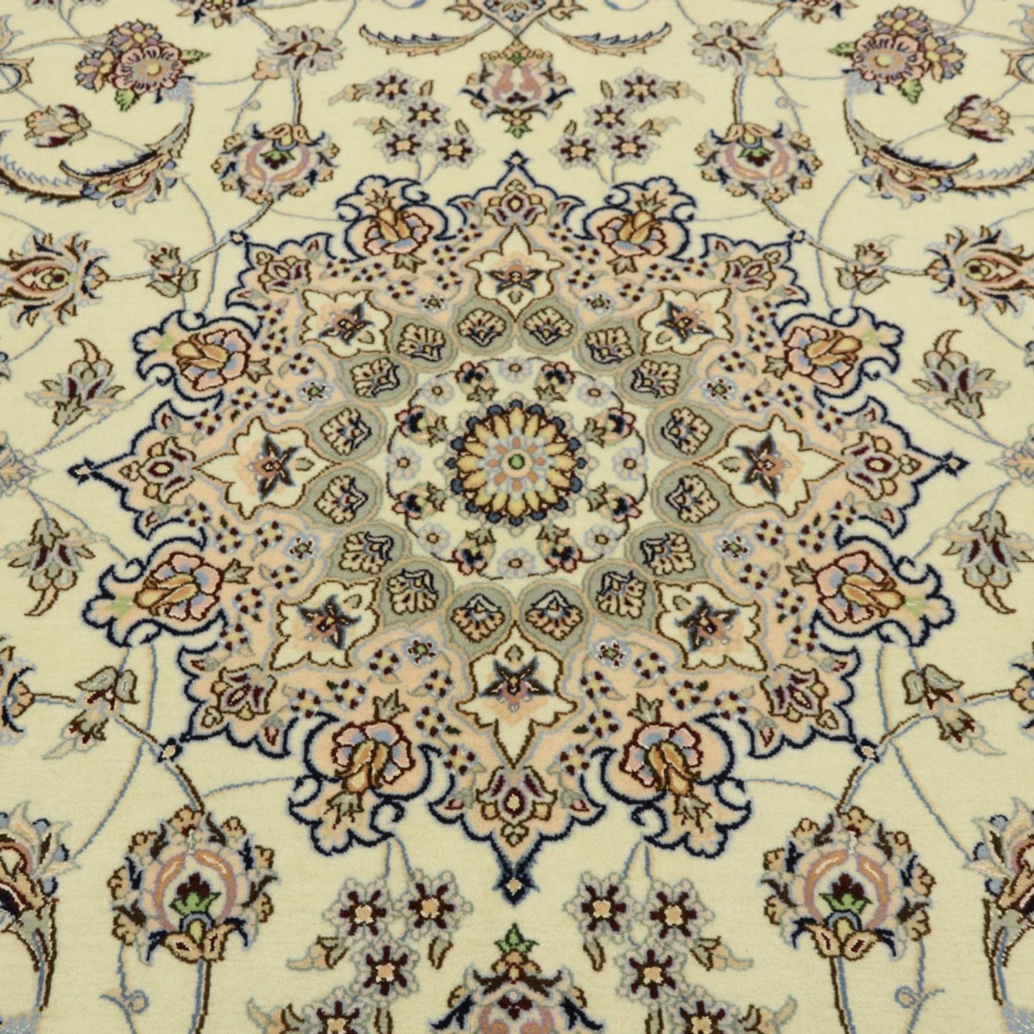 Tapis persan - Nain - Royal - 302 x 205 cm - crème
