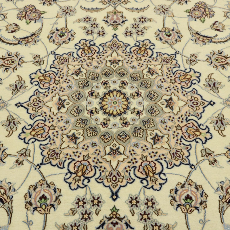 Tapis persan - Nain - Royal - 302 x 205 cm - crème