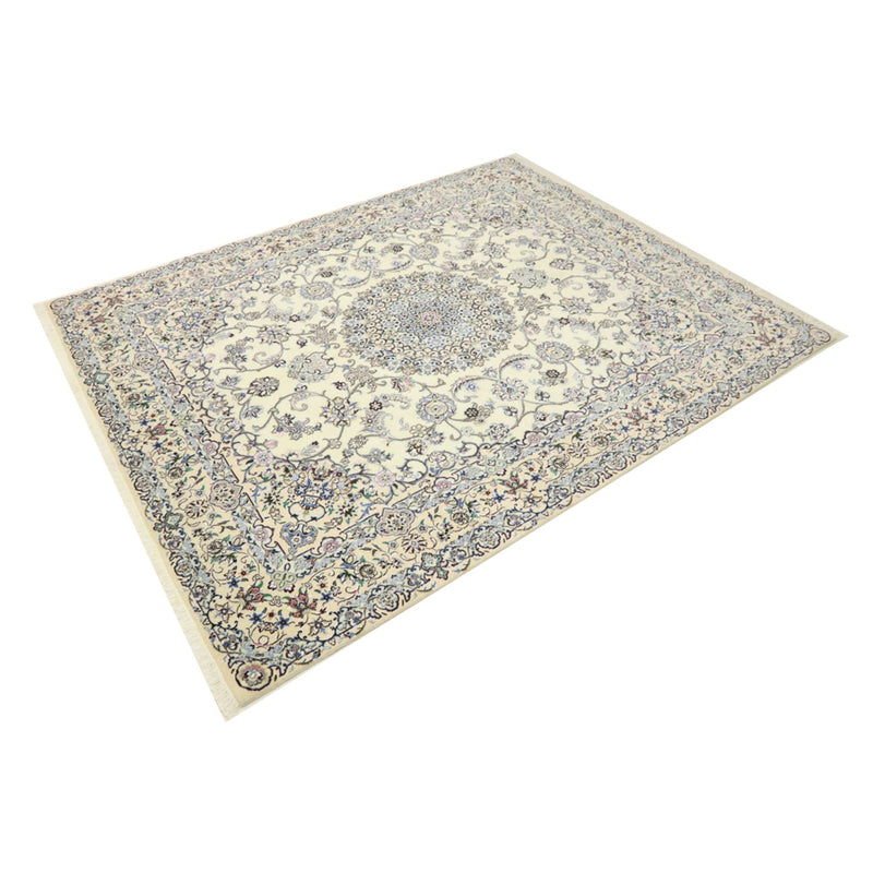 Tapis persan - Nain - Royal - 250 x 198 cm - crème