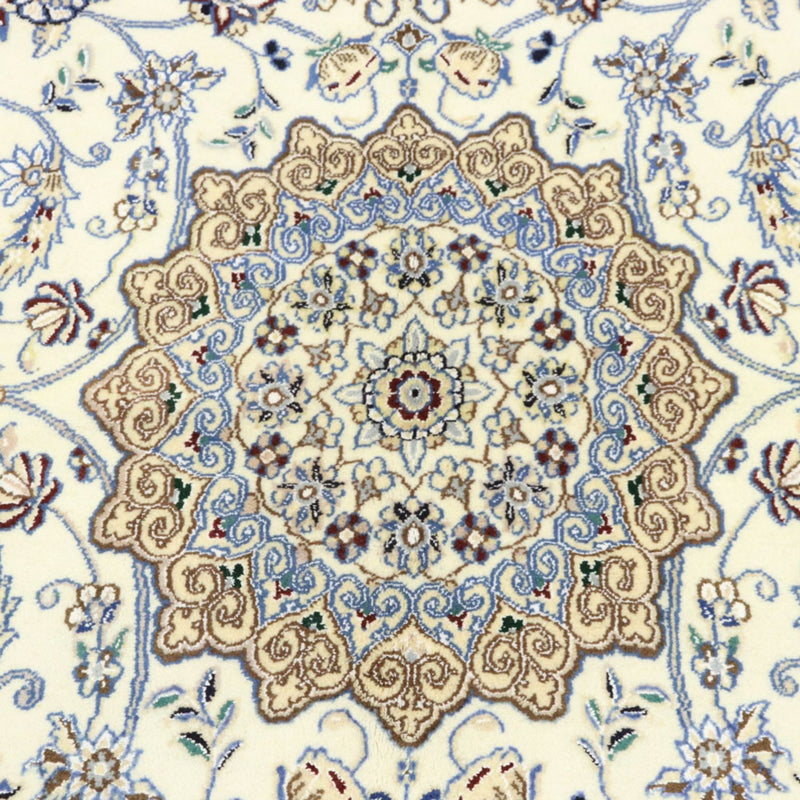 Tapis persan - Nain - Royal - 211 x 133 cm - beige