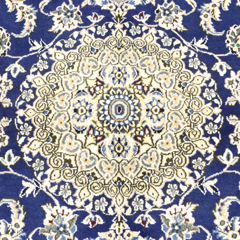 Tapis persan - Nain - Royal - 175 x 116 cm - bleu