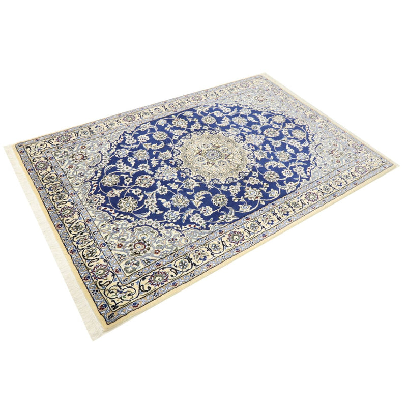 Tapis persan - Nain - Royal - 175 x 116 cm - bleu