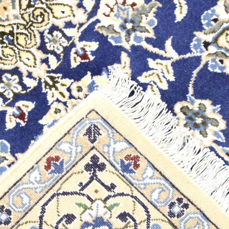 Tapis persan - Nain - Royal - 175 x 116 cm - bleu