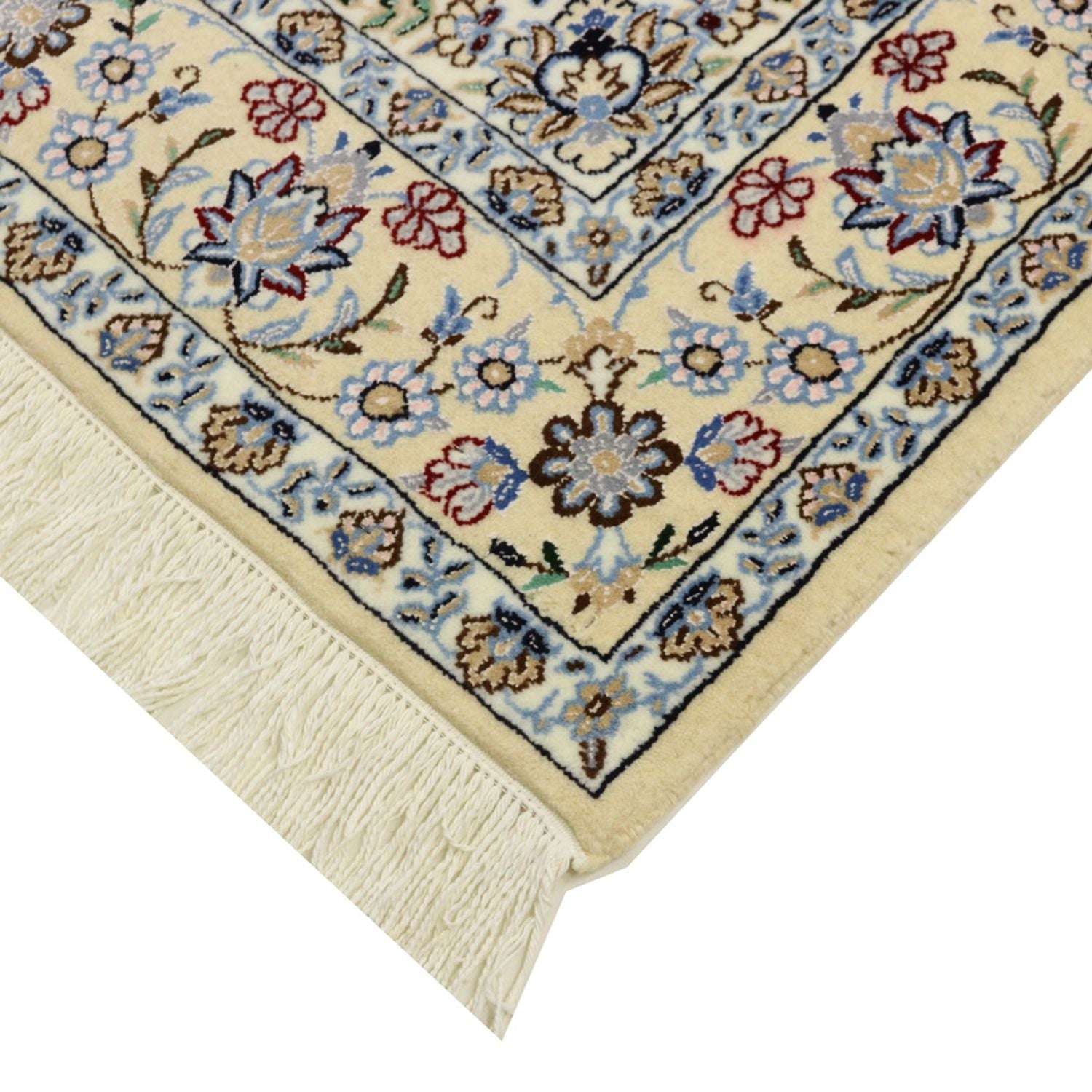 Tapis persan - Nain - Royal - 200 x 132 cm - rouge