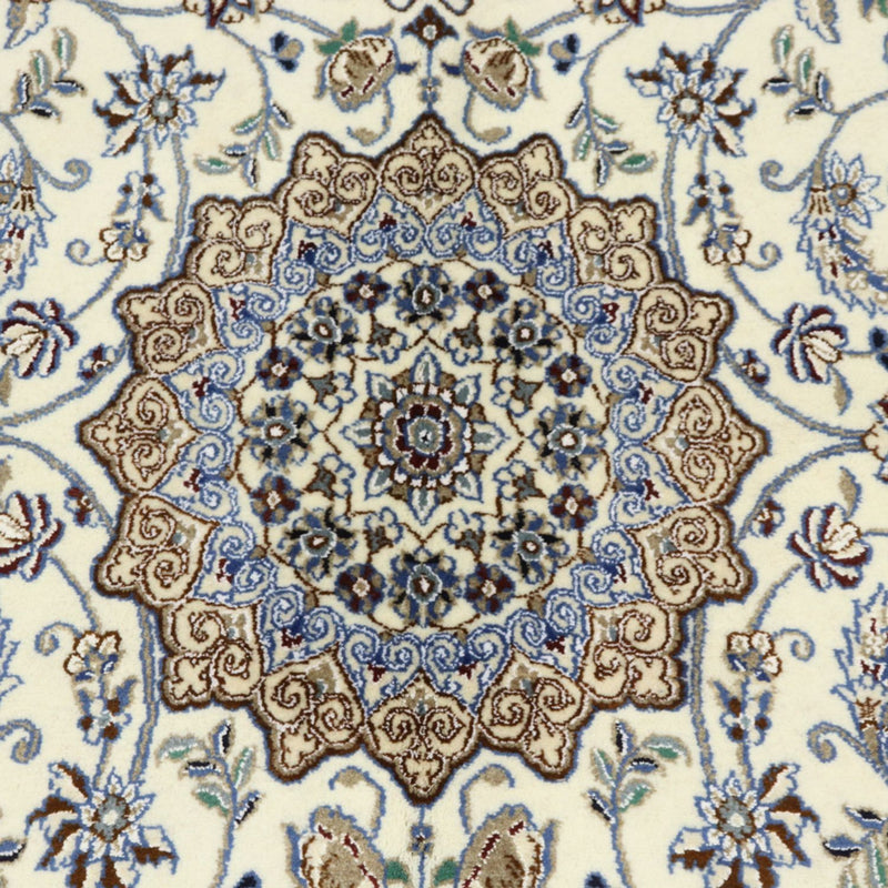 Tapis persan - Nain - Royal - 215 x 126 cm - beige