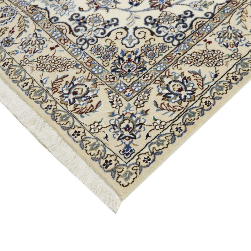 Tapis persan - Nain - Royal - 215 x 126 cm - beige