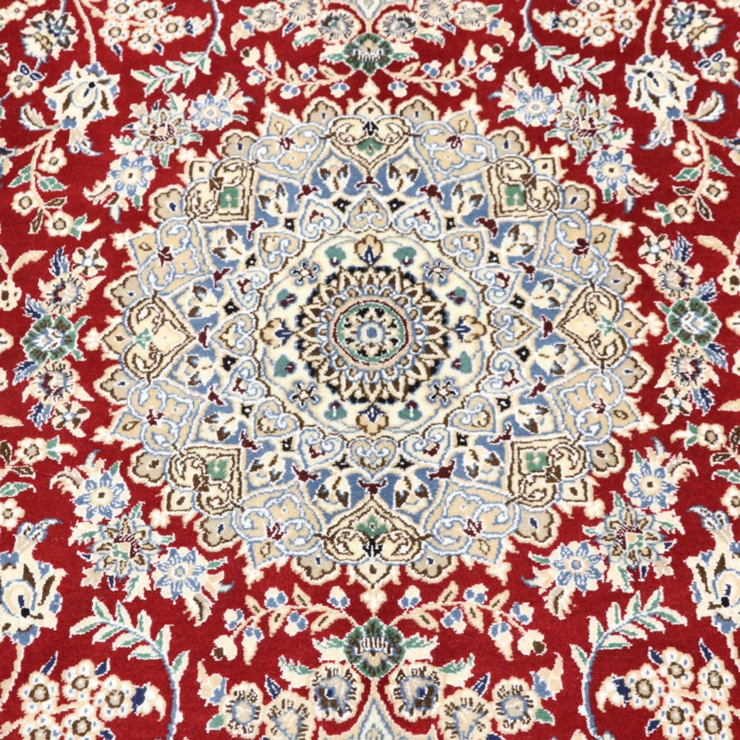Tapis persan - Nain - Royal - 248 x 148 cm - rouge