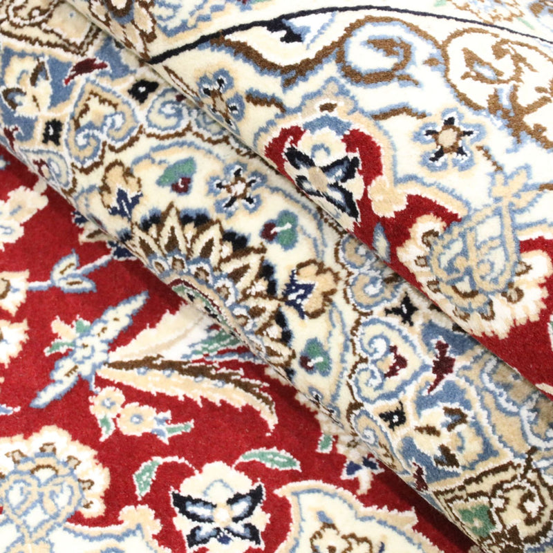 Tapis persan - Nain - Royal - 248 x 148 cm - rouge