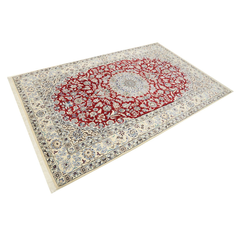 Tapis persan - Nain - Royal - 248 x 148 cm - rouge