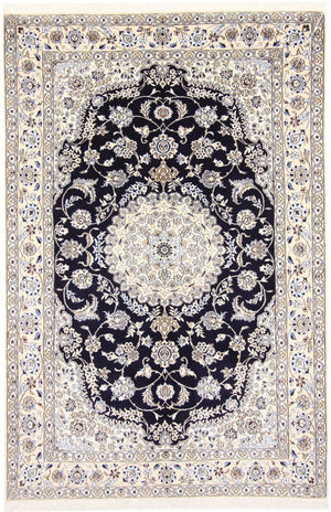 Tapis persan - Nain - Royal - 233 x 155 cm - rouge vin