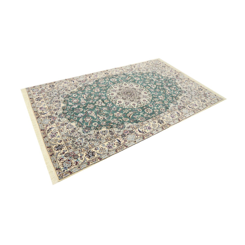 Tapis persan - Nain - Royal - 259 x 156 cm - vert