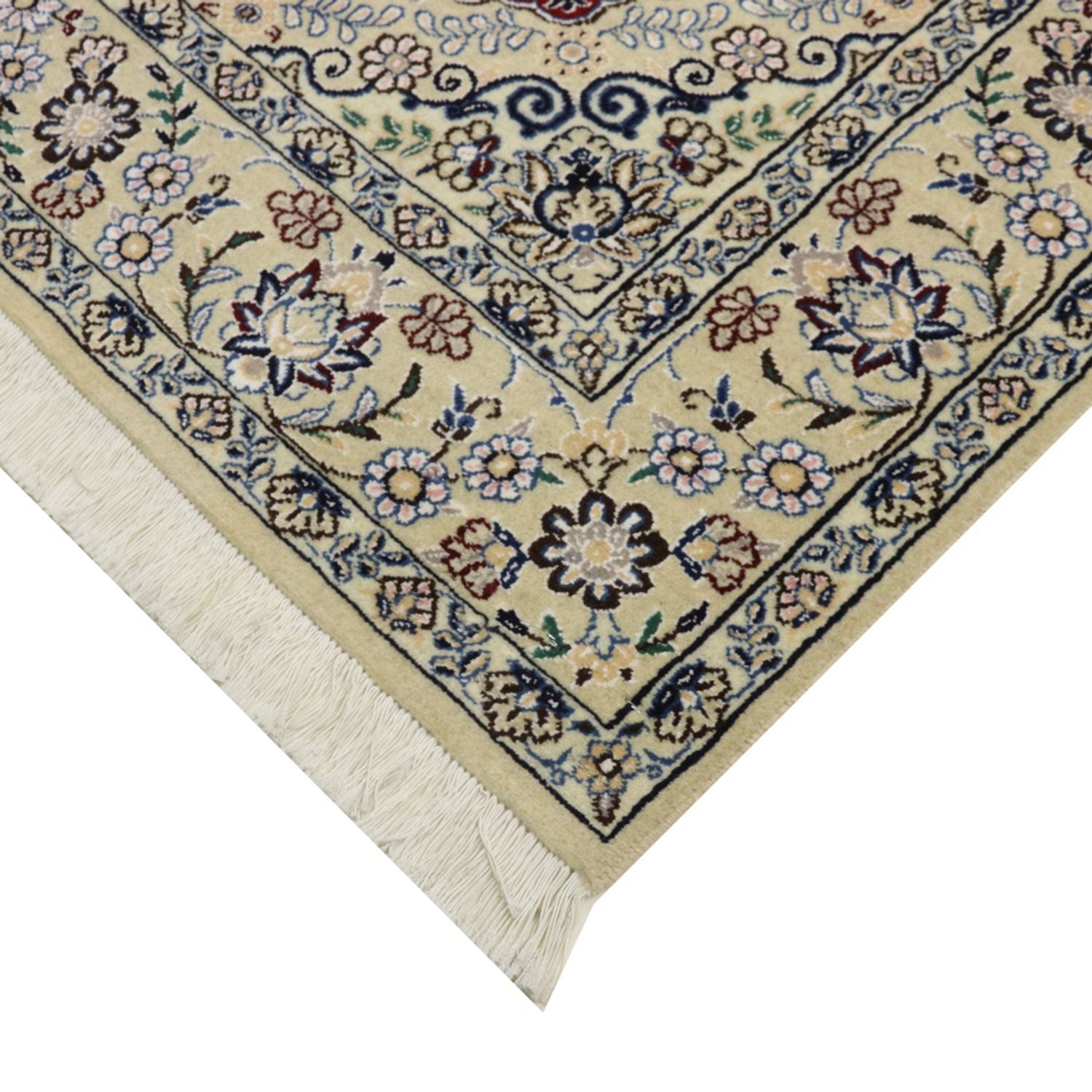 Tapis persan - Nain - Royal - 218 x 156 cm - rouge