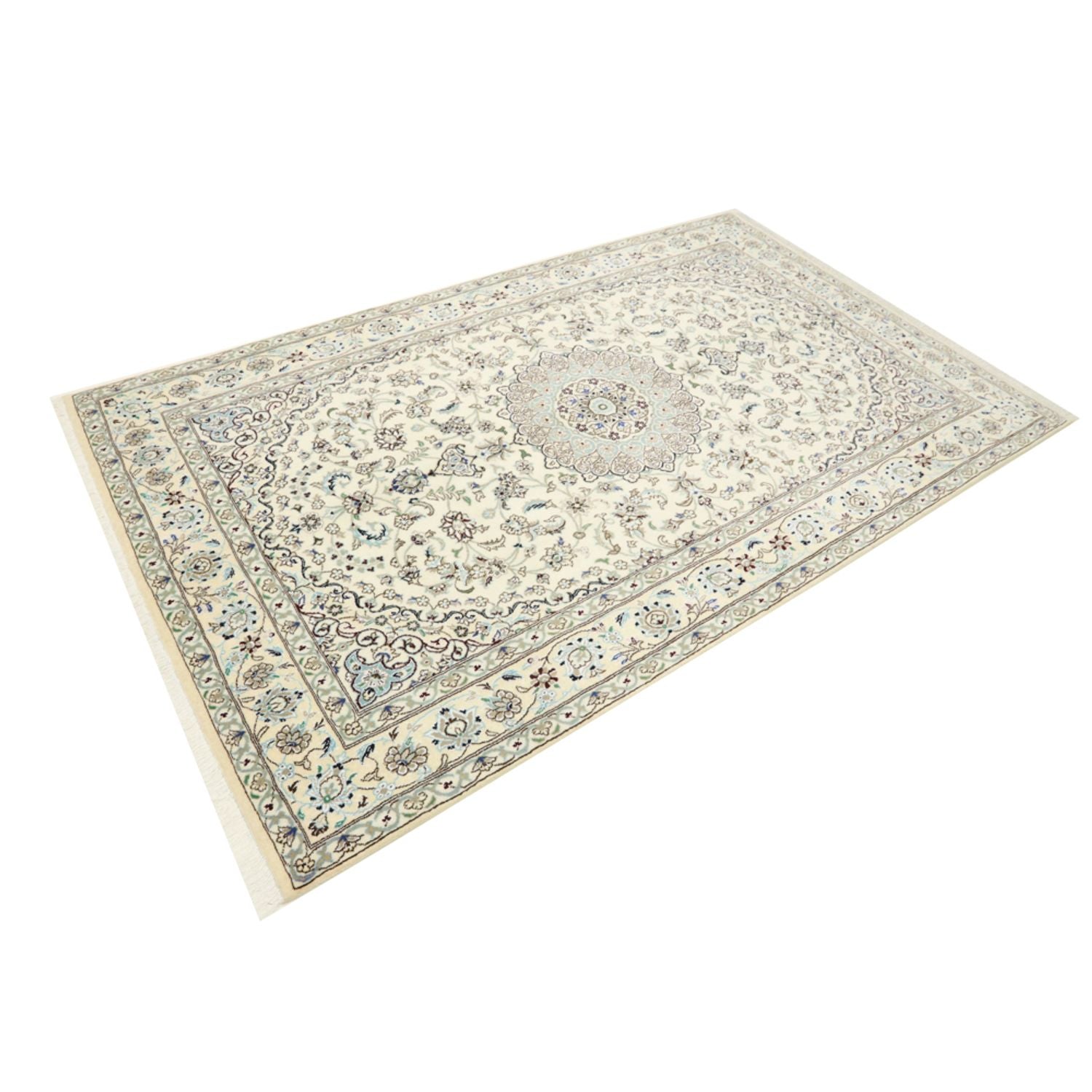 Tapis persan - Nain - Royal - 250 x 154 cm - beige