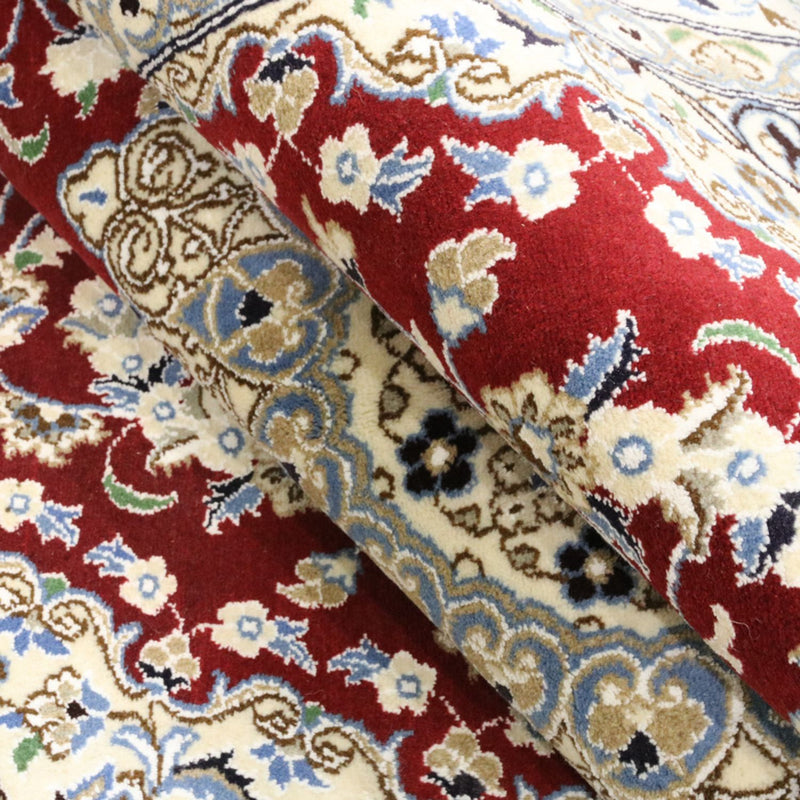 Tapis persan - Nain - Royal - 240 x 158 cm - rouge