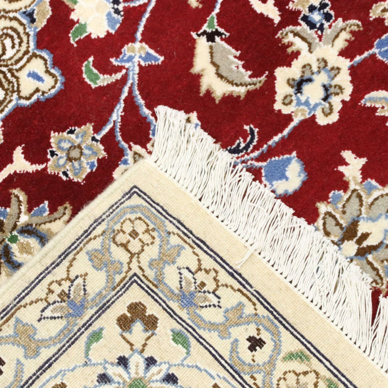 Tapis persan - Nain - Royal - 240 x 158 cm - rouge