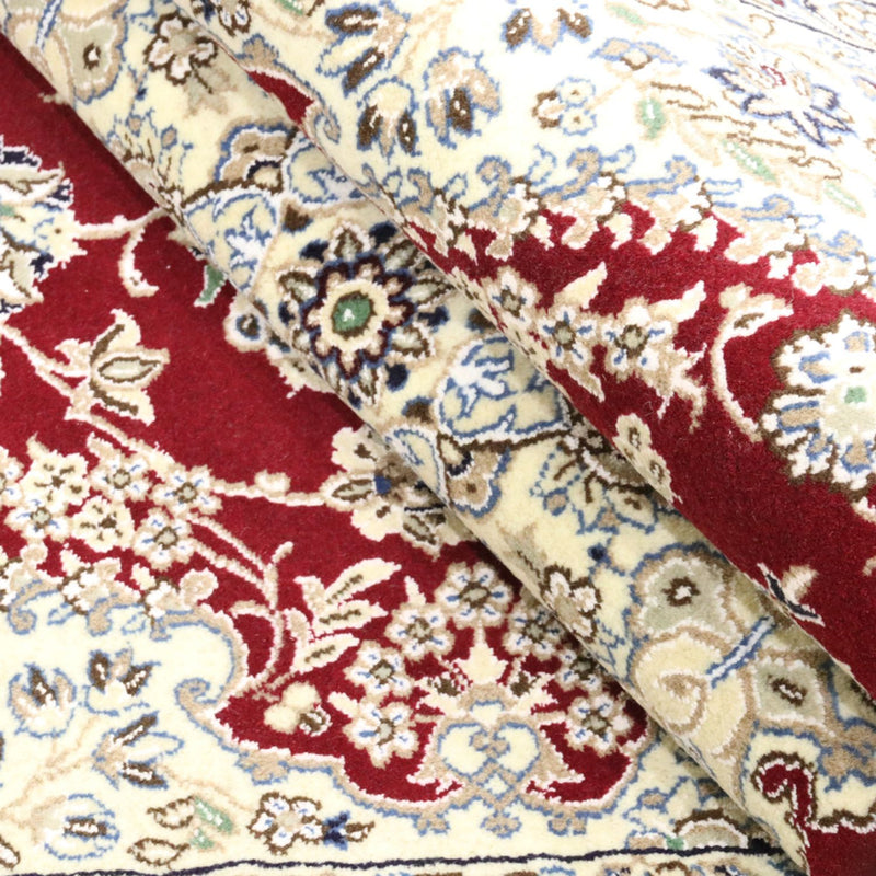 Tapis persan - Nain - Royal - 255 x 160 cm - rouge