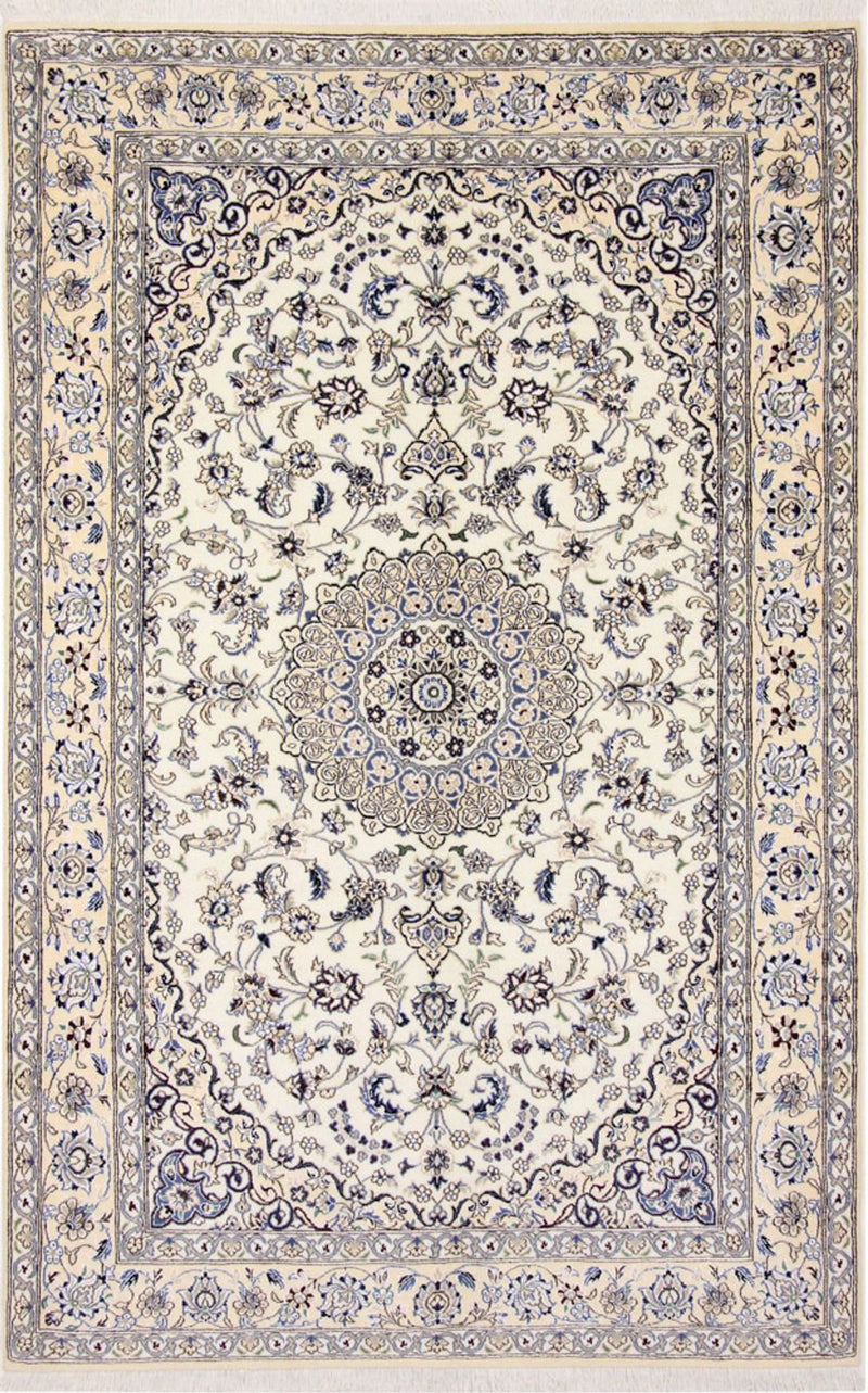 Tapis persan - Nain - Royal - 246 x 158 cm - beige
