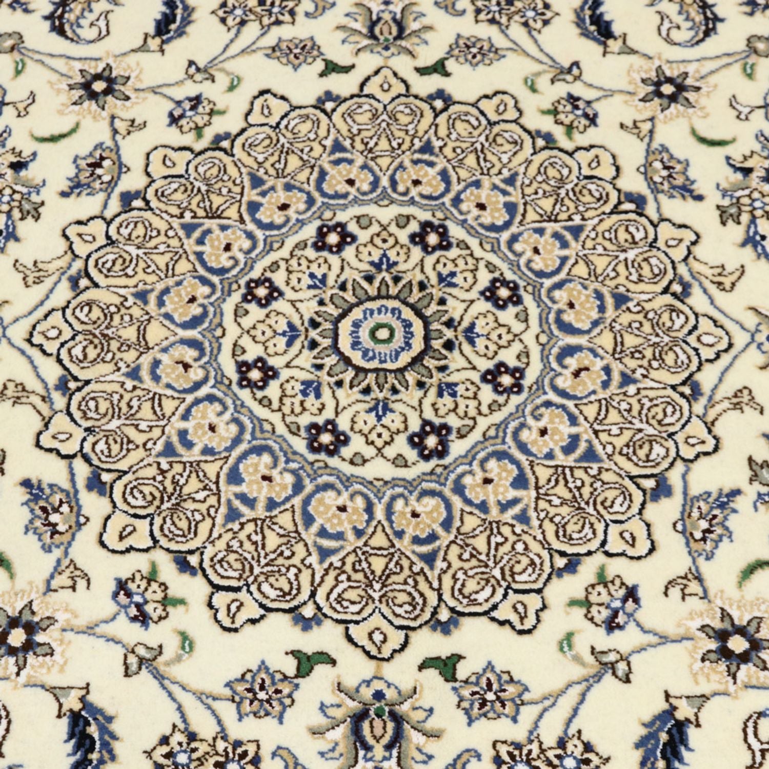 Tapis persan - Nain - Royal - 246 x 158 cm - beige