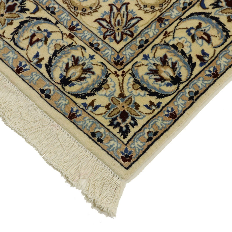 Tapis persan - Nain - Royal - 205 x 125 cm - beige