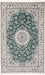 Tapis persan - Nain - Royal - 250 x 156 cm - vert