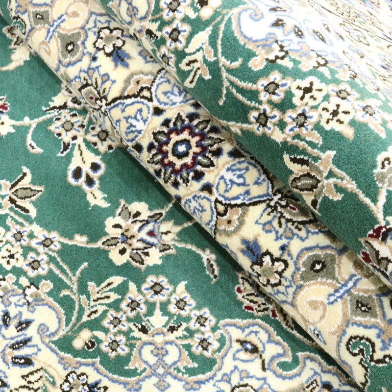 Tapis persan - Nain - Royal - 250 x 156 cm - vert